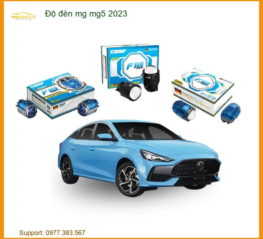 Độ Đèn MG MG5 2023 - Trung Tâm Độ Đèn Chuyên Nghiệp Uy Tín TPHCM
