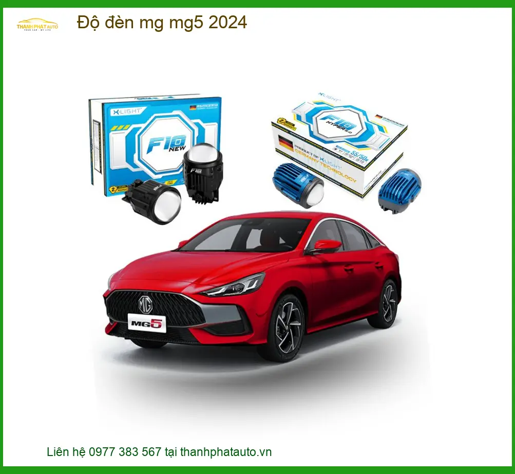 Nâng Cấp Đèn Bi LED MG MG5 2024 - Nơi Độ Đèn Tăng Sáng Chính Hãng Giá Tốt TPHCM