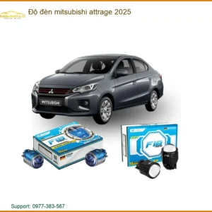 Độ đèn Mitsubishi Attrage - Trung Tâm Nâng Cấp Đèn Chính Hãng Uy Tín TPHCM