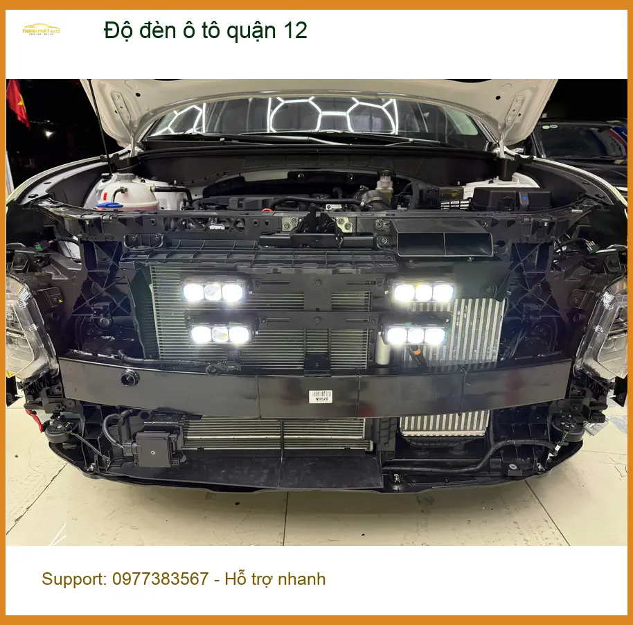 Địa Chỉ Lắp Đặt Độ Đèn Ô Tô Tại Quận 12 - Lắp Đặt Uy Tín TPHCM