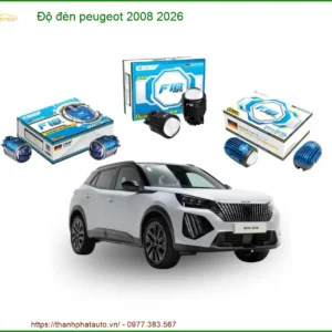 Độ Đèn Peugeot 2008 2026 - Nâng Cấp Ánh Sáng An Toàn Tại Thành Phát Auto