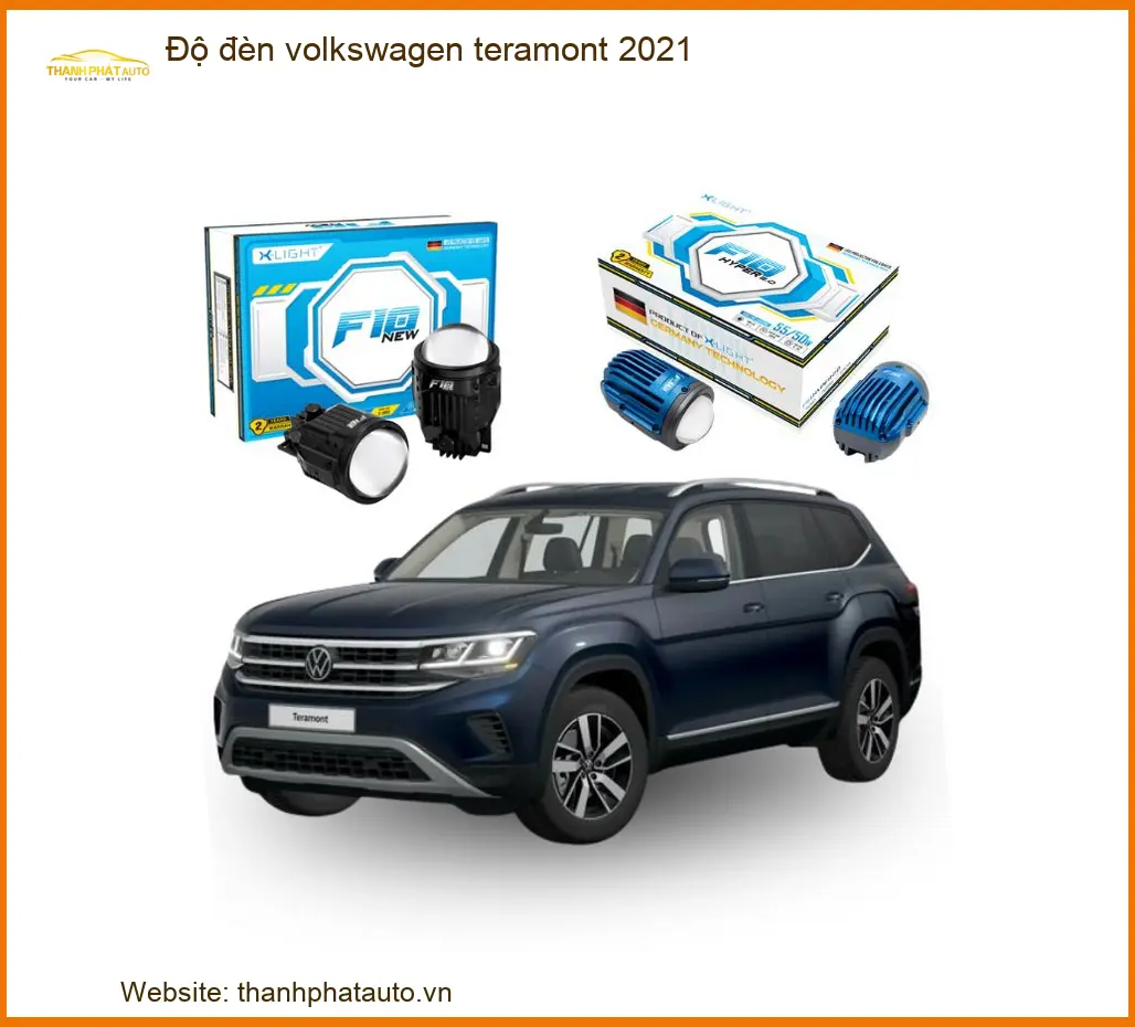 Độ Đèn Volkswagen Teramont 2021 - Trung Tâm Nâng Cấp Uy Tín TPHCM