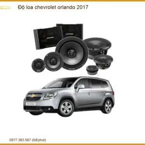 Độ Loa Chevrolet Orlando 2017 Chính Hãng, Âm Thanh Sống Động Tại Thành Phát Auto