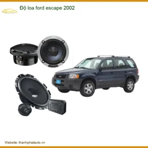Độ Loa Ford Escape 2002 - Trung Tâm Nâng Cấp Âm Thanh Uy Tín TPHCM