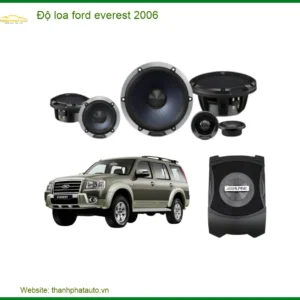 Độ Loa Ô Tô Ford Everest 2006 - Trung Tâm Nâng Cấp Âm Thanh Uy Tín TPHCM