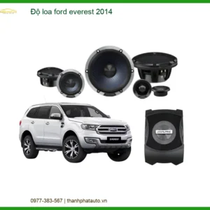 Độ Loa Ford Everest 2014 - Nâng Cấp Hệ Thống Âm Thanh Chuyên Nghiệp