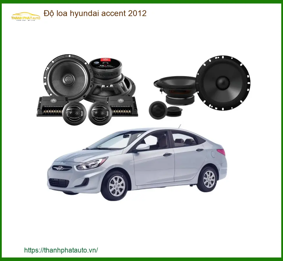 Độ Loa Hyundai Accent 2012 - Địa Chỉ Lắp Đặt Hệ Thống Âm Thanh Uy Tín TPHCM