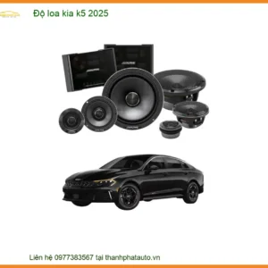Độ Loa Kia K5 2025 – Nâng Cấp Hệ Thống Âm Thanh Đỉnh Cao Tại Thành Phát Auto