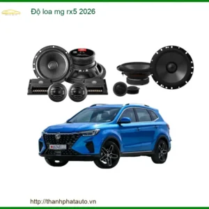 Độ Loa Mg Rx5 2026 - Nâng Cấp Hệ Thống Âm Thanh Đẳng Cấp Tại Thành Phát Auto