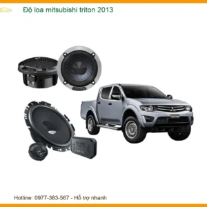 Nâng Cấp Loa Mitsubishi Triton 2013 - Địa Chỉ Độ Loa Chính Hãng TPHCM