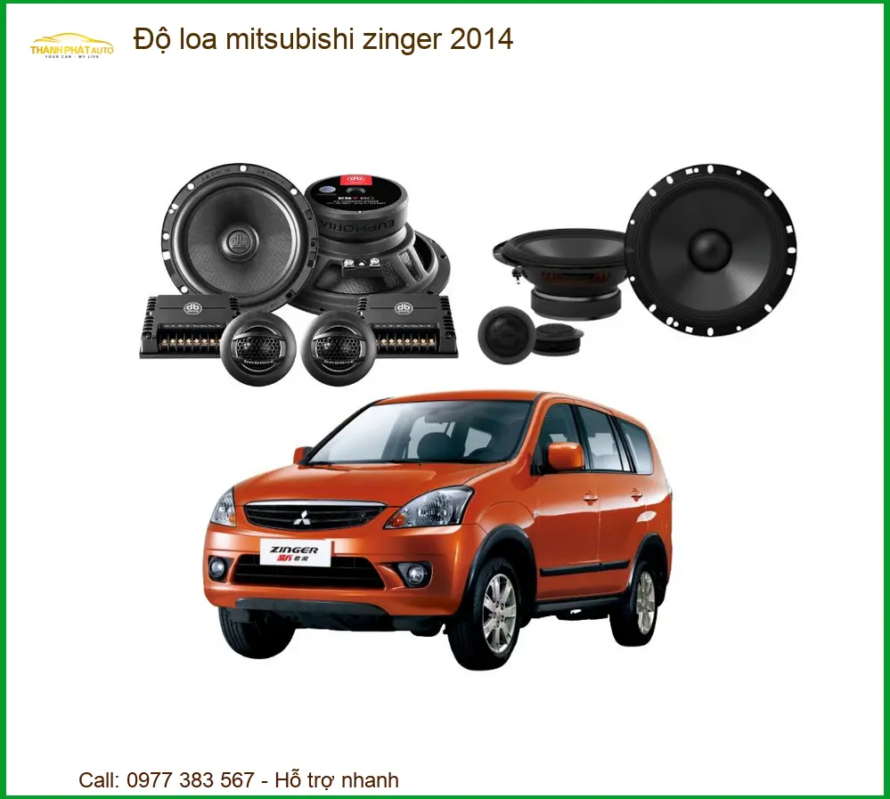 Độ Loa Mitsubishi Zinger 2014 - Đơn Vị Thi Công Chính Hãng TPHCM