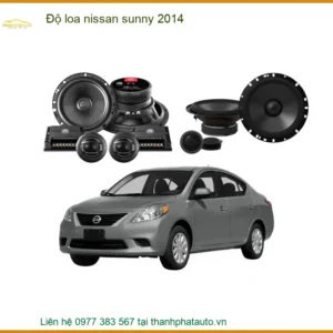 Nâng Cấp Độ Loa Âm Thanh Nissan Sunny 2014 - Nơi Độ Chính Hãng TPHCM