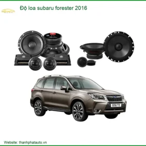 Độ loa Subaru Forester 2016 - Trung Tâm Nâng Cấp Âm Thanh Xe Hơi Uy Tín TPHCM