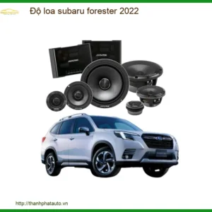 Độ Loa Subaru Forester 2022 - Nâng Cấp Hệ Thống Âm Thanh Đẳng Cấp Tại Thành Phát Auto