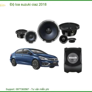 Độ Loa Xe Suzuki Ciaz 2018 - Trung Tâm Lắp Đặt Loa Chính Hãng Giá Tốt TPHCM