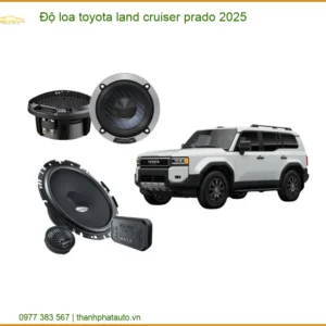 Độ loa Toyota Land Cruiser Prado - Trung Tâm Nâng Cấp Loa Chính Hãng Uy Tín TPHCM