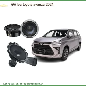 Độ Loa Toyota Avanza 2024 Chính Hãng - Nâng Cấp Âm Thanh Chất Lượng