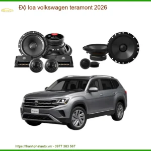 Độ Loa Volkswagen Teramont 2026 - Nâng Cấp Hệ Thống Âm Thanh Đẳng Cấp
