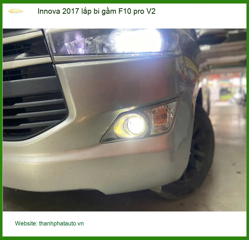 Anh Kiên nâng cấp bi gầm F10 pro V2 cho Innova 2017 tại Quận 9 ảnh thực tế 4