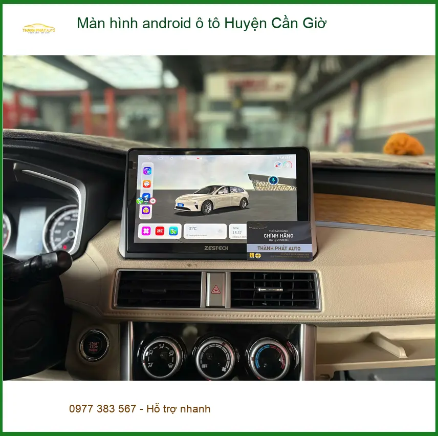 Trung Tâm Gắn Màn Hình Android Ô Tô Huyện Cần Giờ - Nâng Cấp Chính Hãng ảnh thực tế 3
