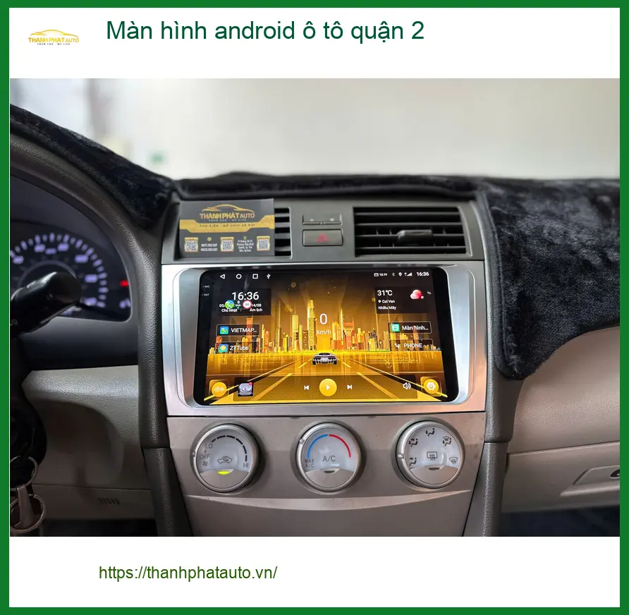 Trung Tâm Lắp Màn Hình Android Ô Tô Tại Quận 2 - Lắp Đặt Uy Tín TPHCM ảnh thực tế 2