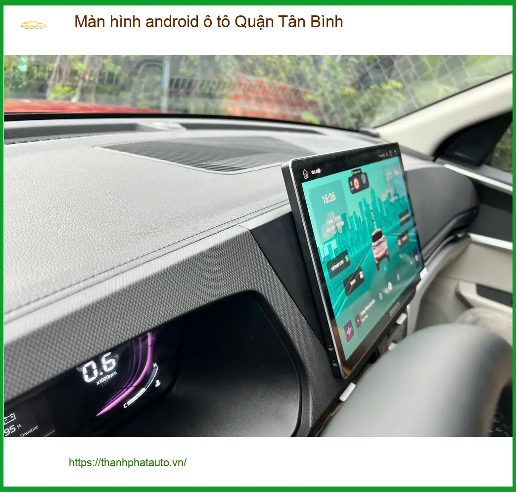 Trung Tâm Gắn Màn Hình Android Ô Tô Quận Tân Bình - Nâng Cấp Chính Hãng ảnh thực tế 2