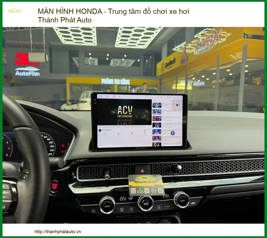 Màn Hình Honda – Nâng Tầm Trải Nghiệm Lái Xe Hiện Đại