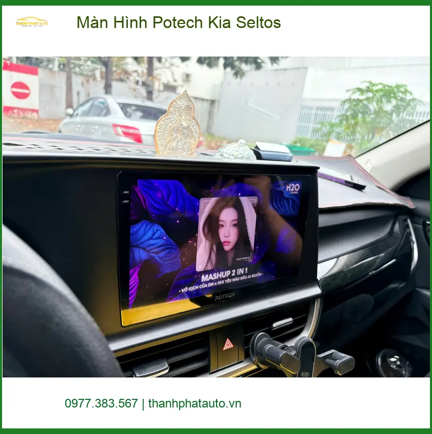 Anh Khải nâng cấp Màn Hình Potech cho Kia Seltos tại Quận 9 để trải nghiệm giải trí đa dạng hơn ảnh thực tế 5