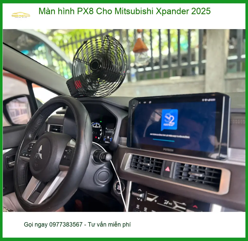 Anh Long lắp màn hình PX8 cho Mitsubishi Xpander 2025 tại Quận Thủ Đức để nâng cấp trải nghiệm lái xe