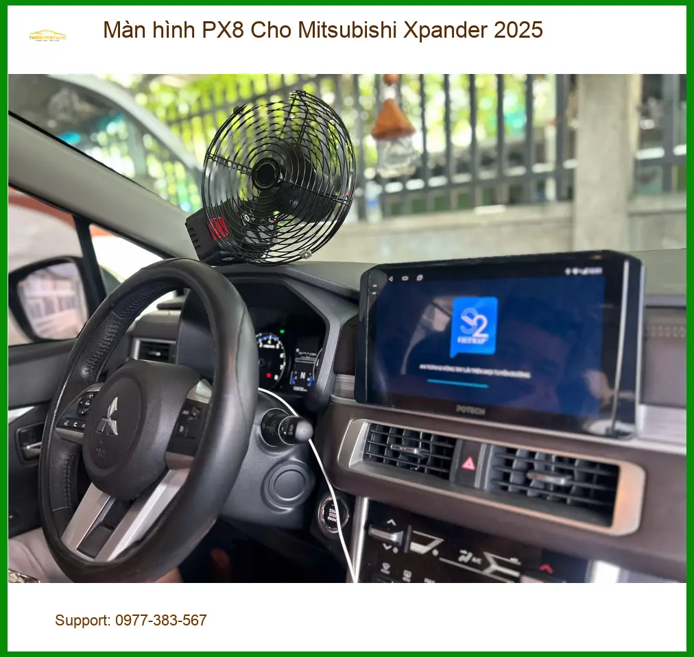 Anh Quang lắp Màn hình PX8 cho Mitsubishi Xpander 2025 tại Quận 2 để nâng tầm giải trí ảnh thực tế 4