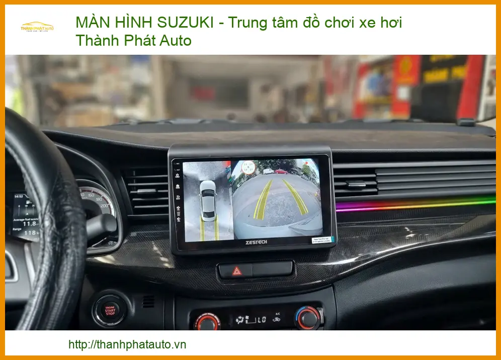 Màn Hình Suzuki Chính Hãng, Nâng Tầm Trải Nghiệm Lái Xe Tại Thành Phát Auto