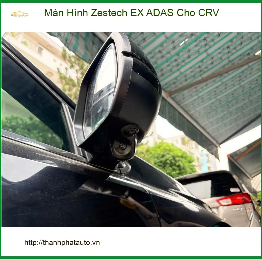 Anh Đức lắp Màn Hình Zestech EX ADAS cho CRV Quận 12 vì cần ADAS. ảnh thực tế 3