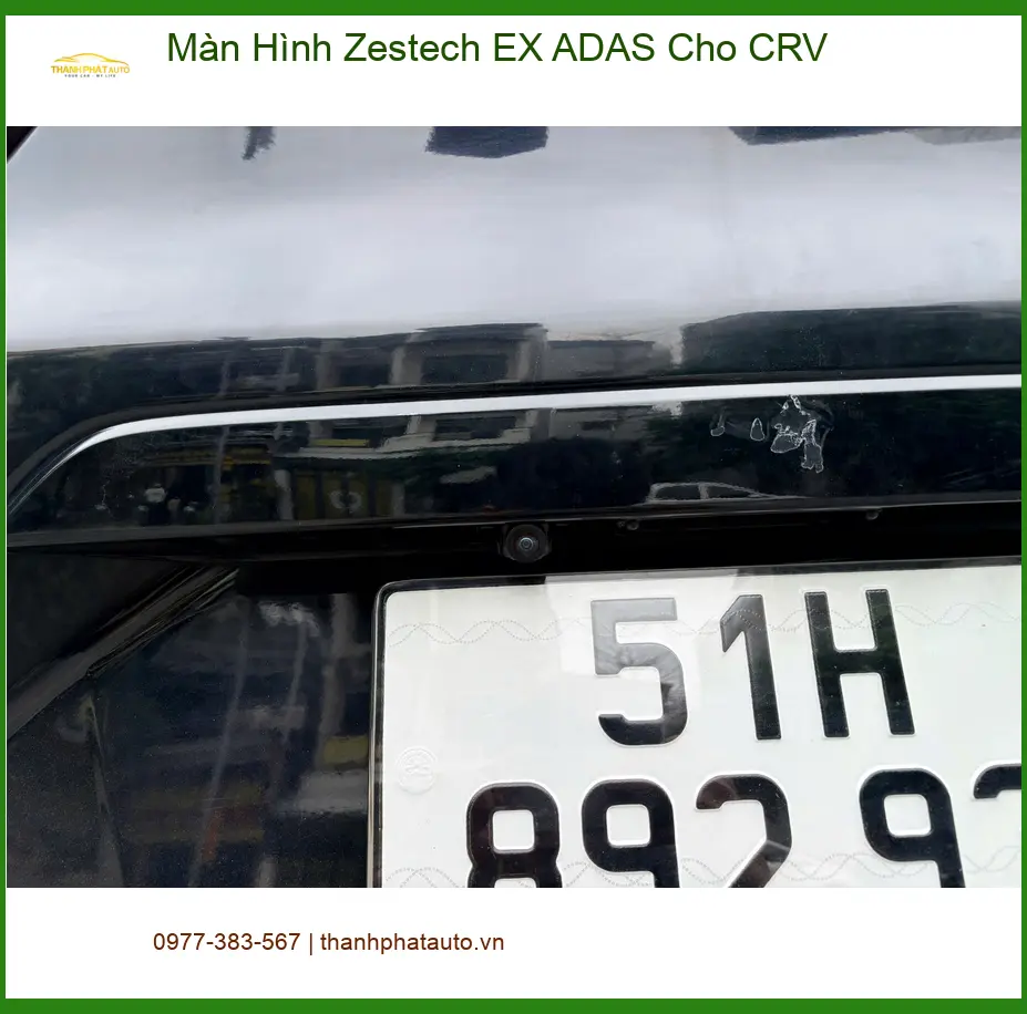 Anh Kiên lắp Màn hình Zestech EX ADAS cho CRV tại Quận 2 để hành trình an toàn hơn ảnh thực tế 4