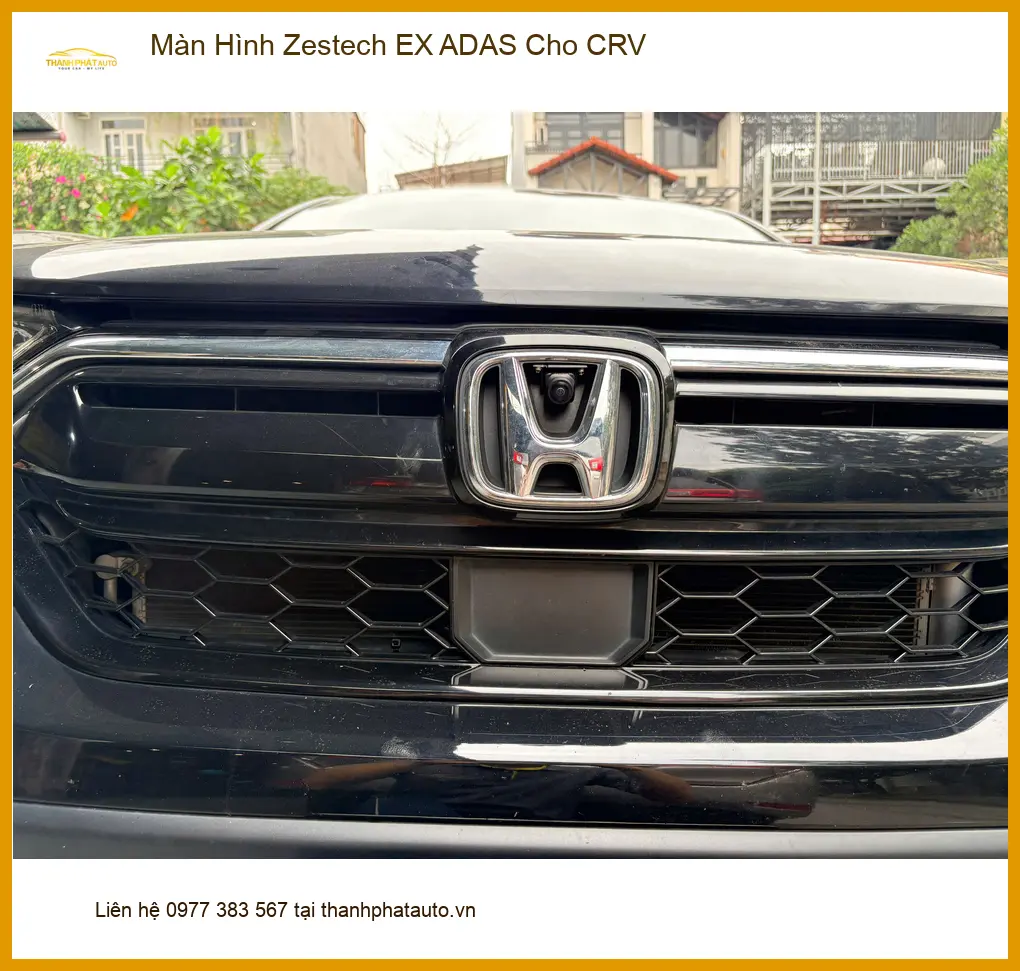 Anh Kiên lắp Màn hình Zestech EX ADAS cho CRV tại Quận 2 để hành trình an toàn hơn ảnh thực tế 5