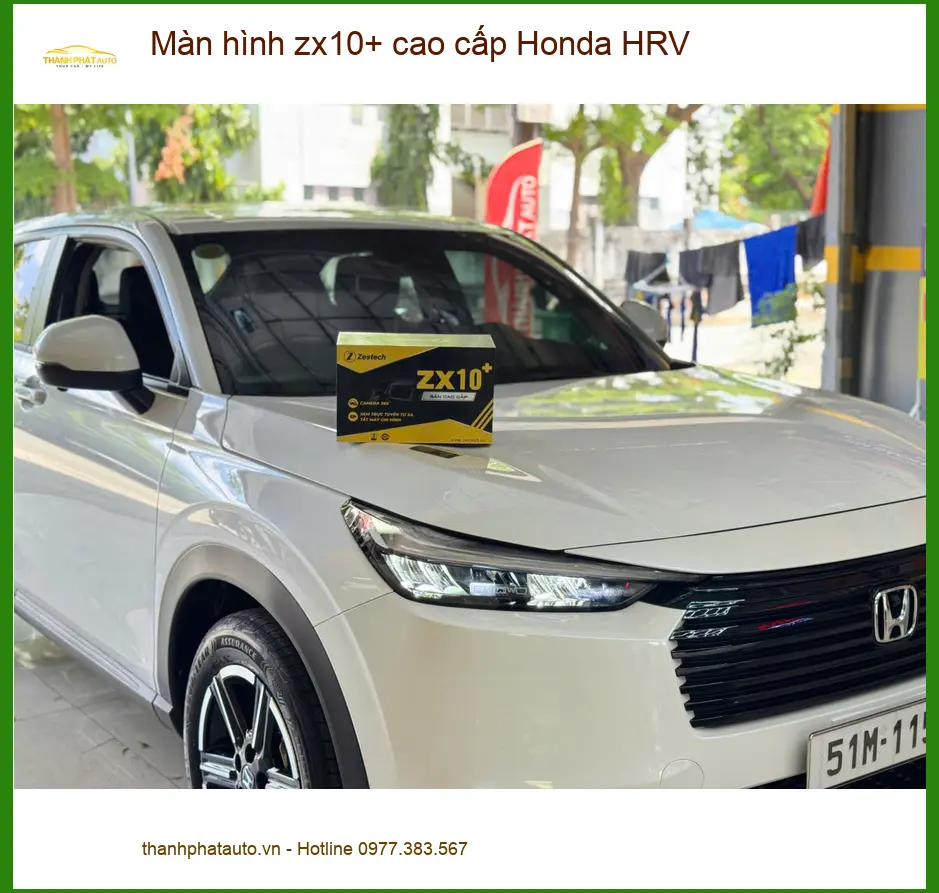 Anh Bảo lắp màn hình ZX10+ cao cấp Honda HRV tại Hóc Môn nâng tầm trải nghiệm lái ảnh thực tế 2