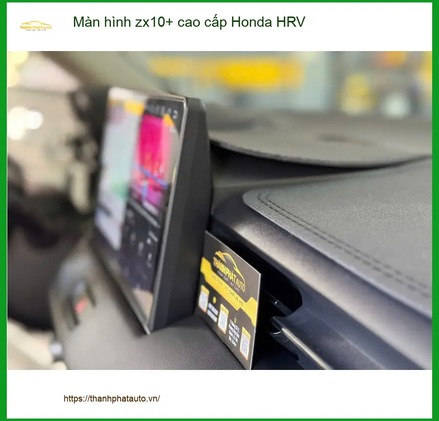Anh Minh Khang lắp màn hình ZX10+ cao cấp Honda HRV Quận 12