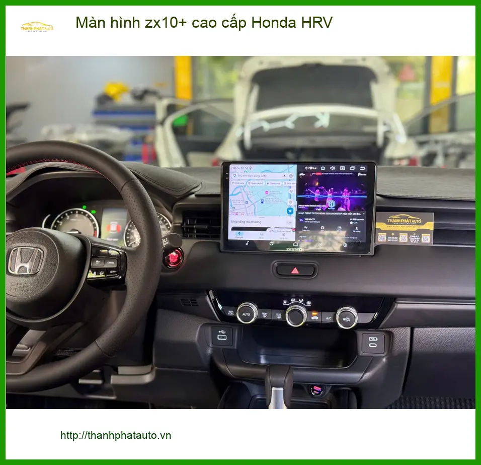 Anh Minh Khang lắp màn hình ZX10+ cao cấp Honda HRV Quận 12 ảnh thực tế 5