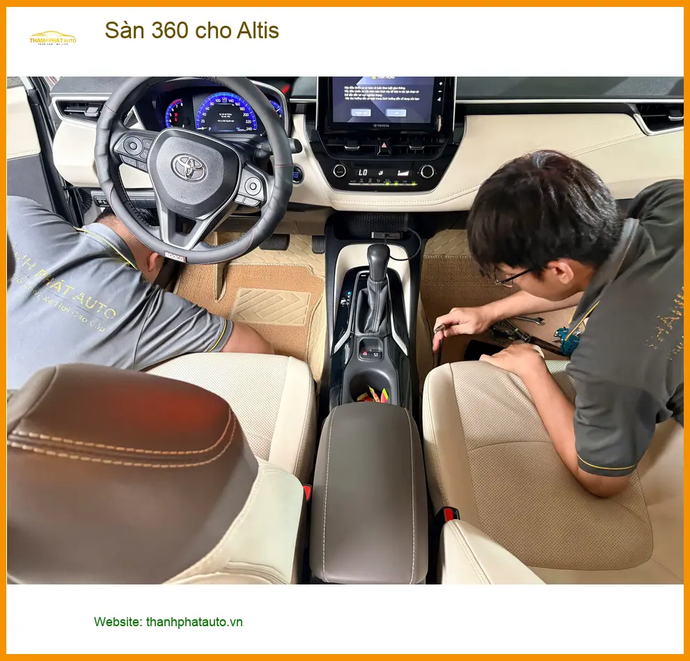 Anh Quang Hải lót sàn 360 cho Altis Quận 9 vì sàn zin khó vệ sinh