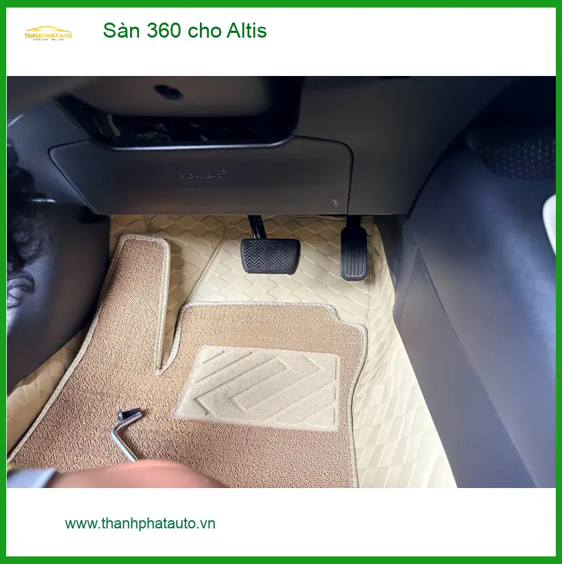 Anh Gia Bảo lắp Sàn 360 cho Altis ở Quận 12 để đỗ xe thuận tiện hơn
