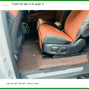 Thảm Lót Sàn Ô Tô Cao Cấp Chống Trượt