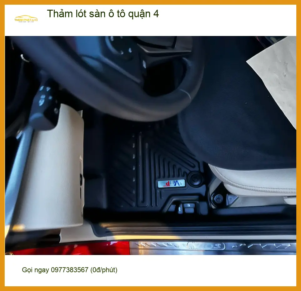 Thảm Lót Sàn Ô Tô Cao Cấp Chống Nước Tại Quận 4