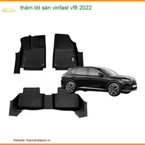 Thảm Lót Sàn Vinfast VF8 2022 - Địa Chỉ Lắp Đặt Uy Tín TPHCM
