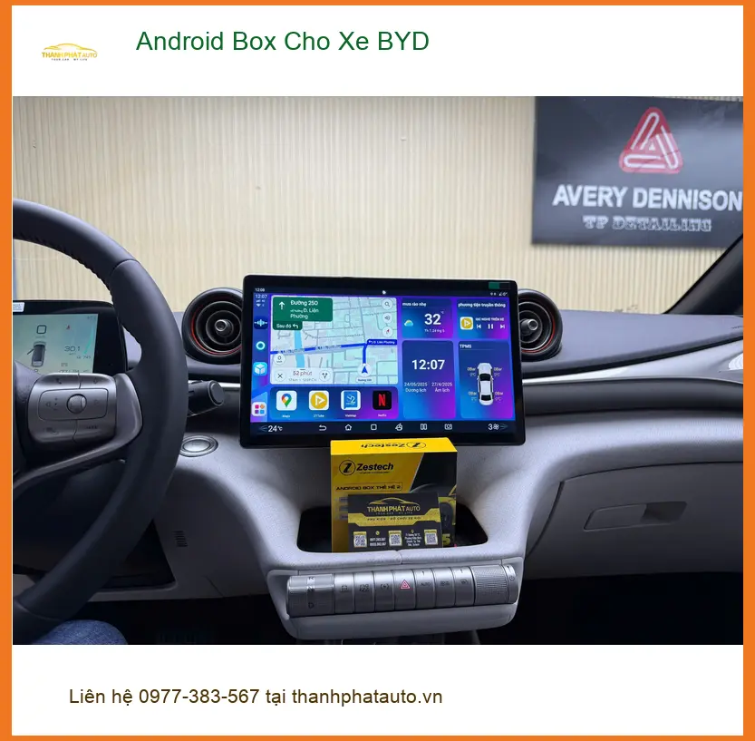 Chị Thảo lắp Android Box cho BYD Seal tại Quận 8 để nâng tầm giải trí cho chuyến đi xa ảnh thực tế 2