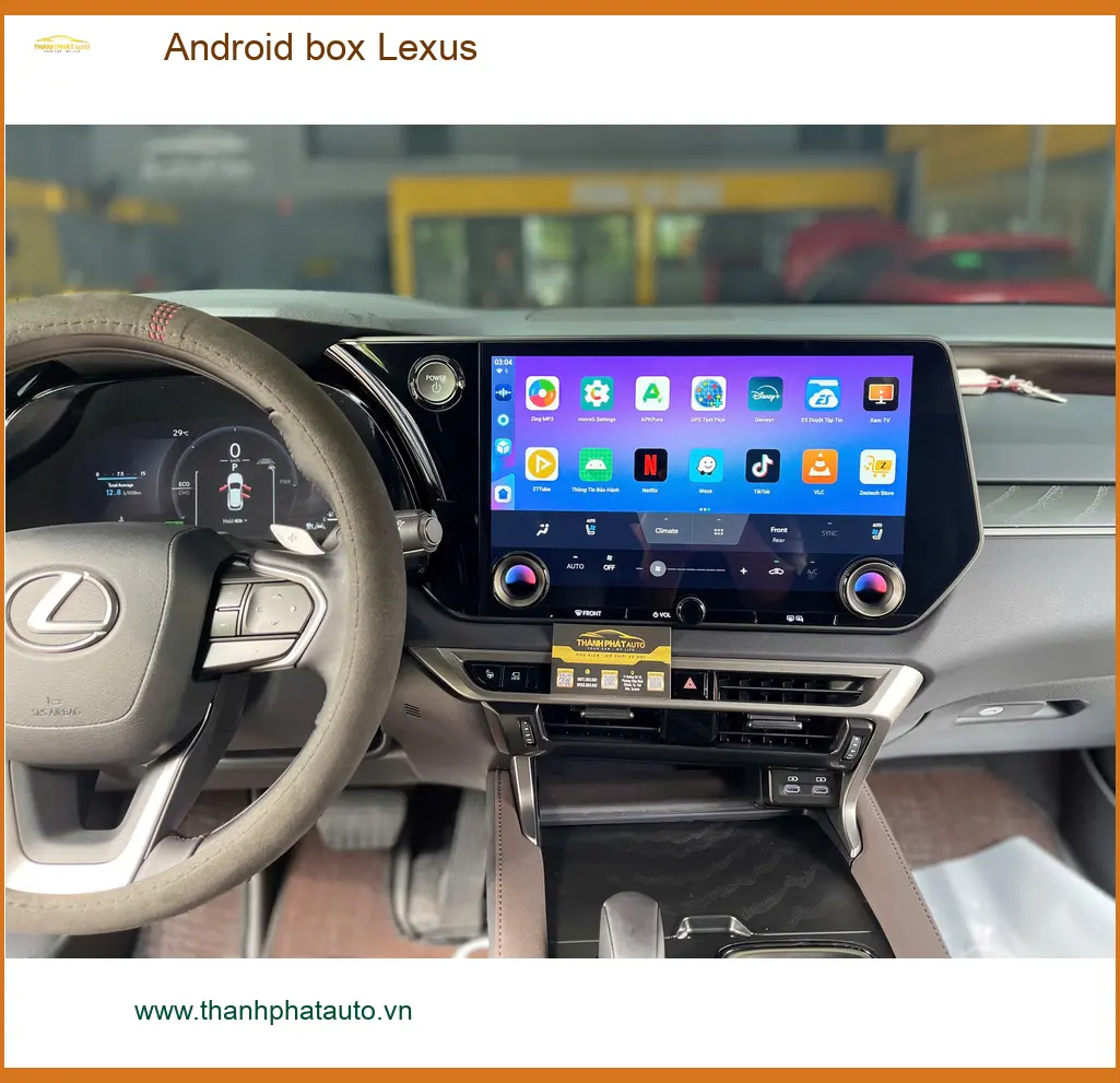 Anh Khải lắp Android box Lexus RX350 tại Hóc Môn để tận hưởng giải trí ảnh thực tế 2