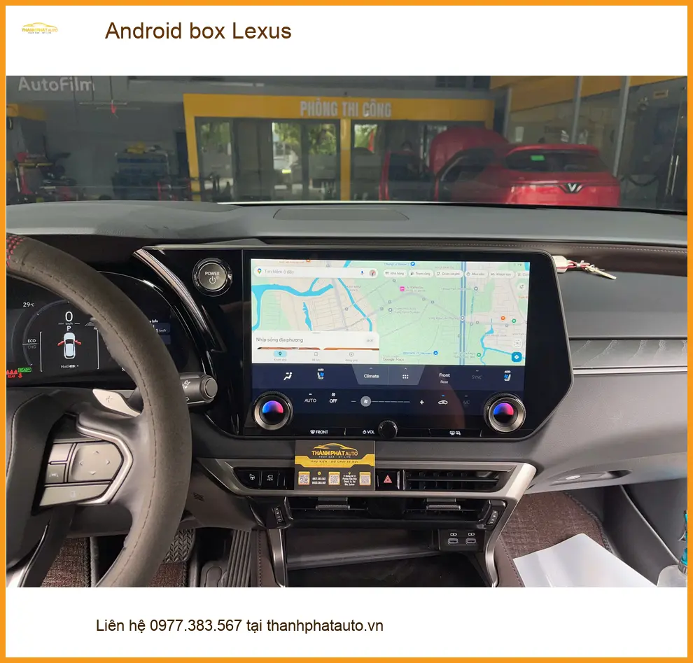Anh Khải lắp Android box Lexus RX350 tại Hóc Môn để tận hưởng giải trí ảnh thực tế 4