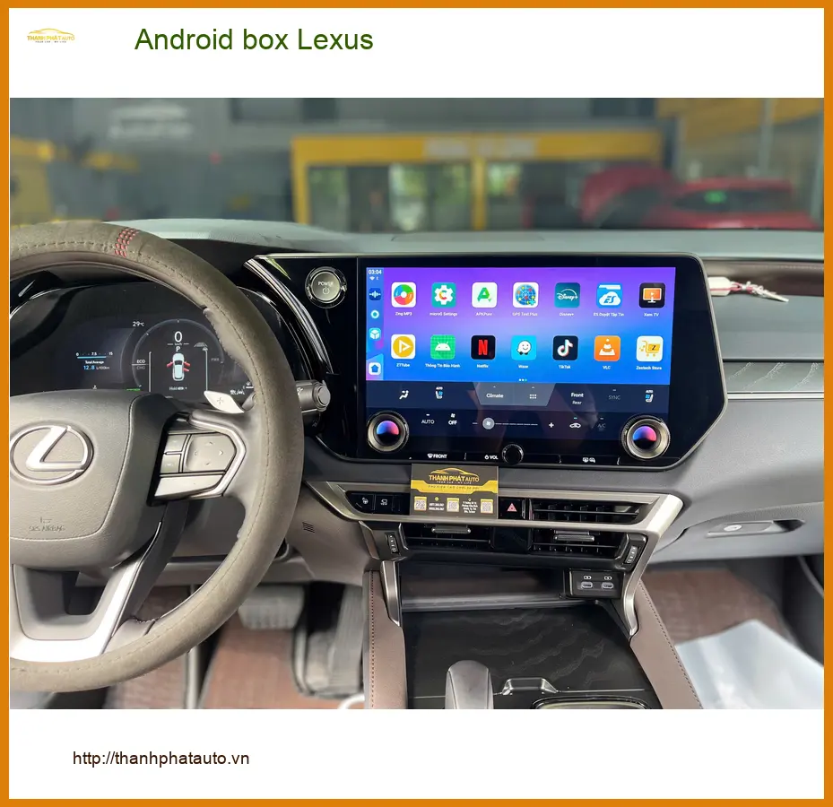 Anh Minh lắp Android box cho Lexus tại Quận 10 để trải nghiệm giải trí đỉnh cao ảnh thực tế 2