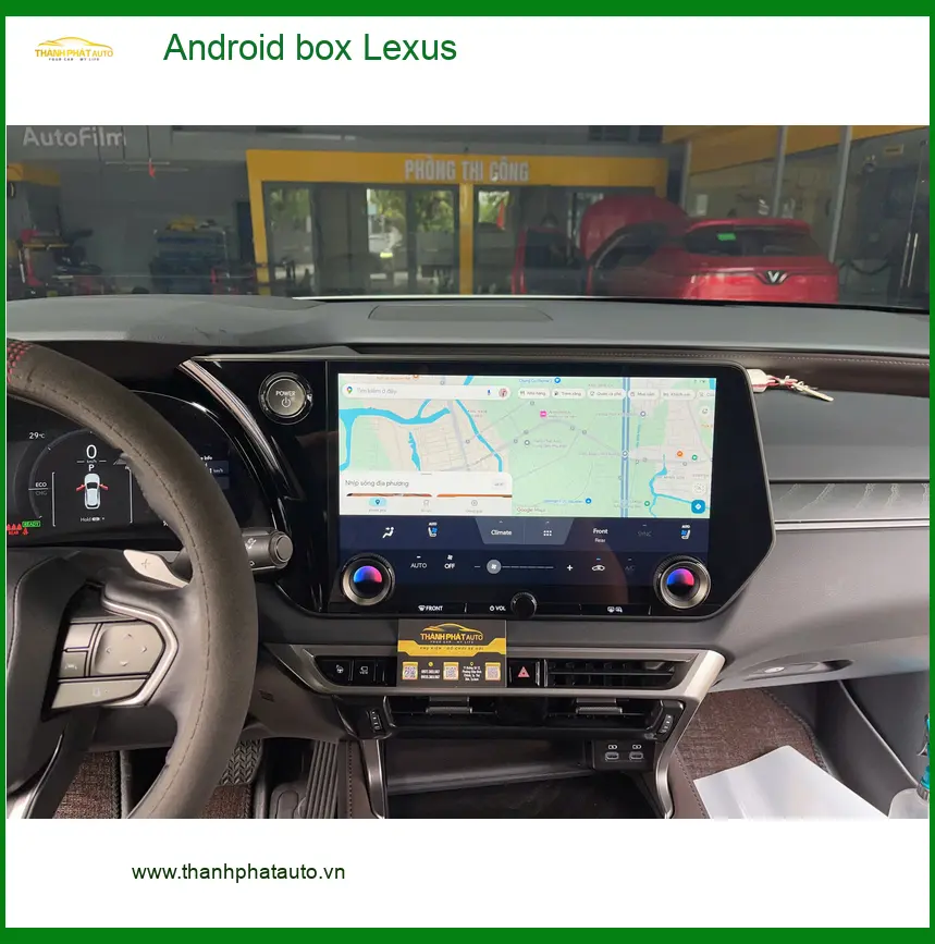 Anh Tùng lắp Android box Lexus RX 350 tại Củ Chi để nâng tầm giải trí xe ảnh thực tế 5