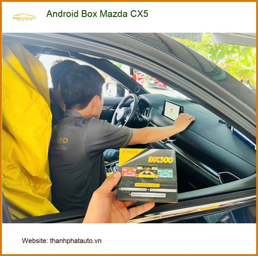 Anh Long nâng cấp Android Box cho Mazda CX5 Quận 12 giải trí không giới hạn ảnh thực tế 3