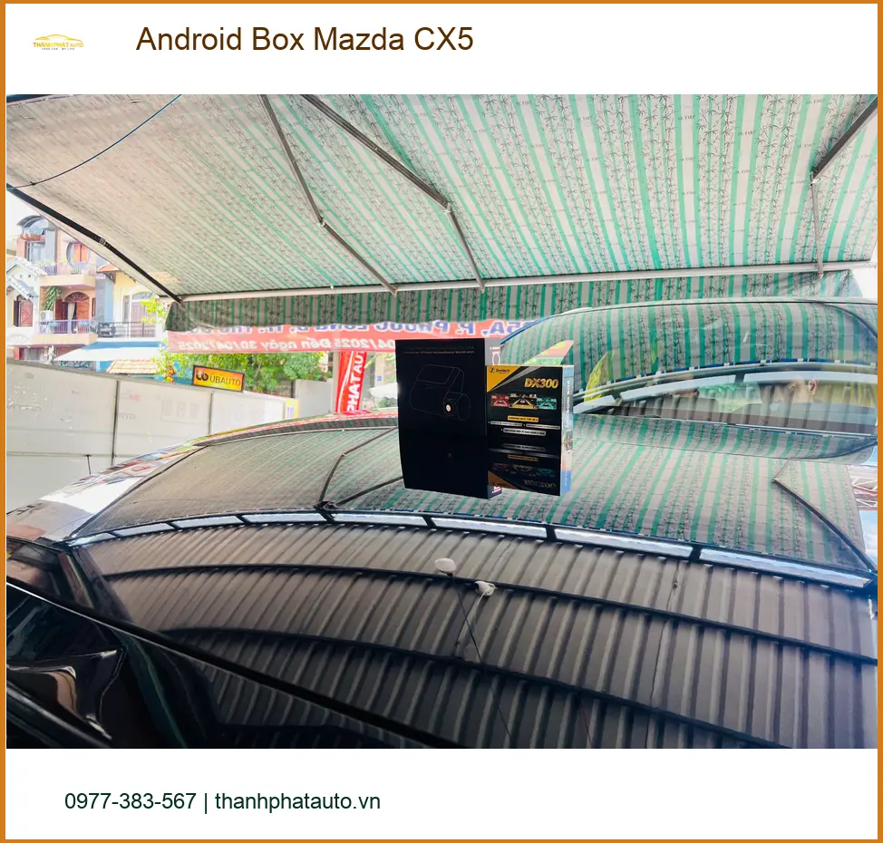 Anh Tấn lắp Android Box Mazda CX5 Quận 2 để xem YouTube không giật lag