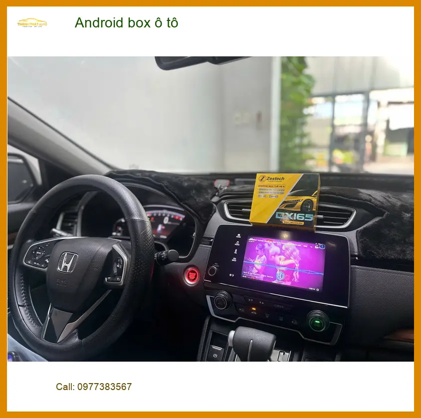 Anh Quang lắp Android box ô tô cho Hyundai Kona tại Quận 2 xem phim, nghe nhạc ảnh thực tế 3